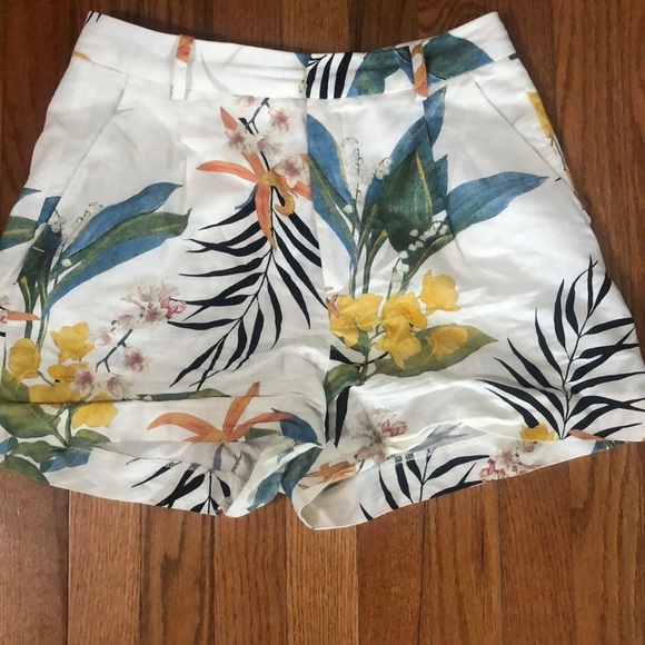 Zara Pants - Zara Printed Shorts